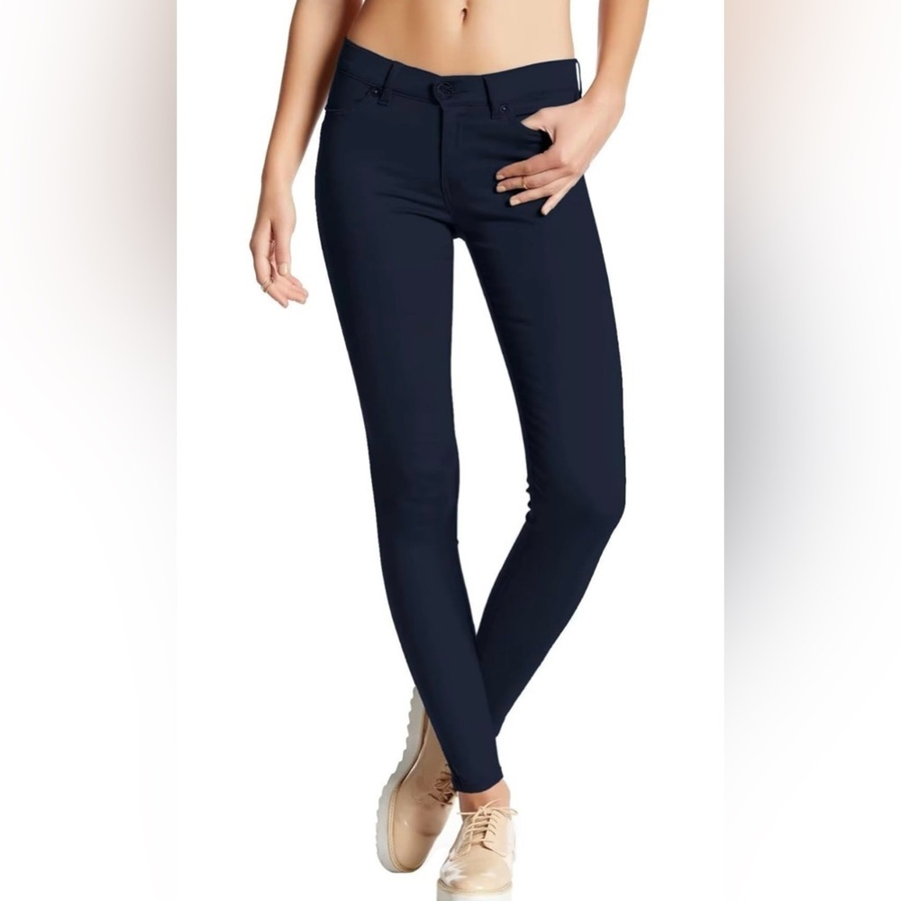 Hybrid & Company Womens Hyper Ultra Stretch Comfy Skinny Leg Work Casual Pants